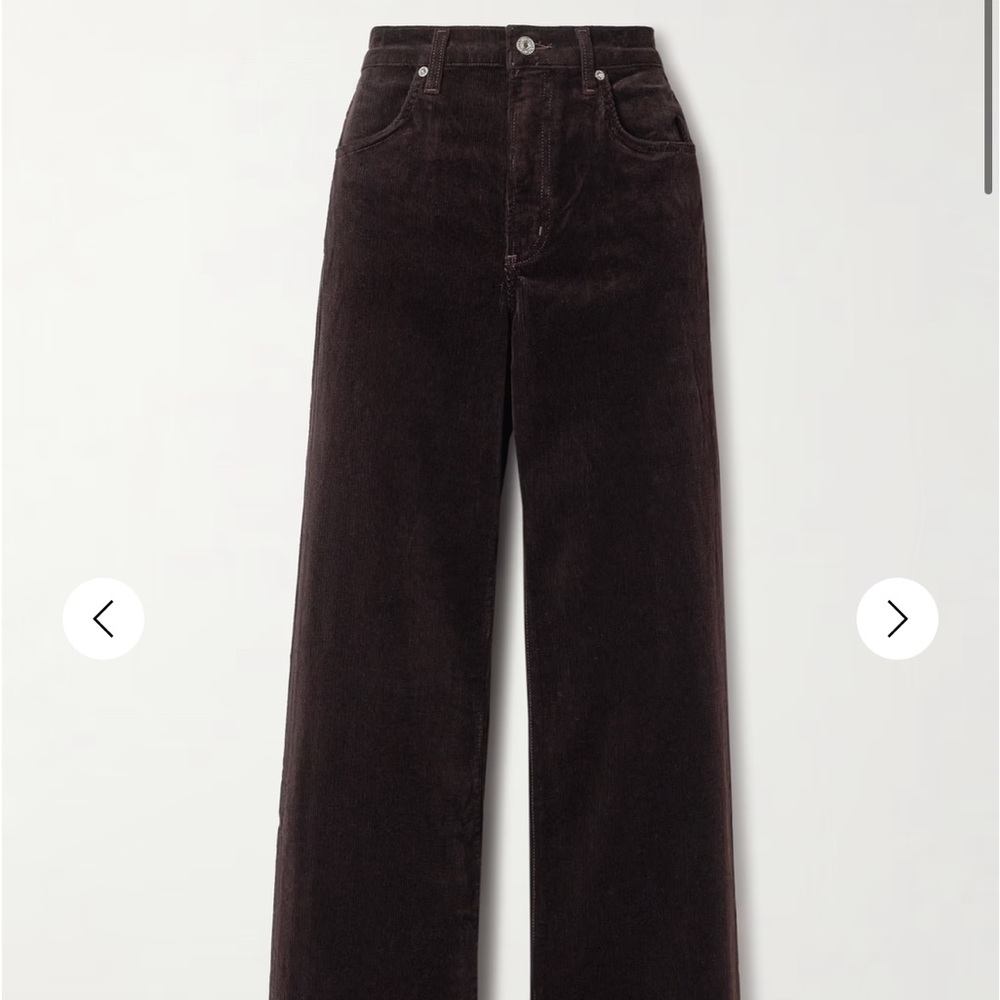 Citizens of humanity PALOMA CORDUROY BAGGY WIDE LEG - Picture 7 of 10